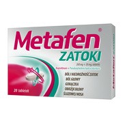 alt Metafen Zatoki, 200mg+30mg, tabletki powlekane, 20 szt.