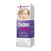 Oxalin Baby, 0,25 mg/g, żel do nosa, 10 g, butelka