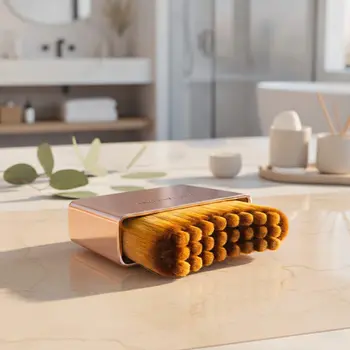 Crystallove, szczotka do masażu twarzy, szyi i dekoltu, 1 szt.