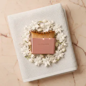 Crystallove, szczotka do masażu twarzy, szyi i dekoltu, 1 szt.