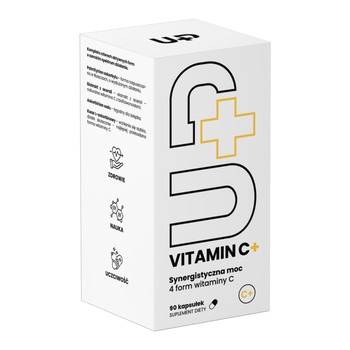 UP Vitamin C+, kaps., 90 szt