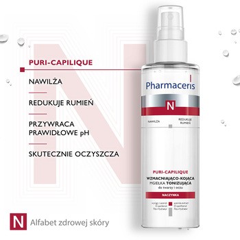 Pharmaceris N Puri-Capilique, tonik-mgiełka wzmacniający naczynia, 200 ml