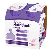 Nutridrink Protein, płyn o smaku truskawkowym, 4 x 125 ml https://azcdn.doz.pl/image/d/product/0087cba9-scale-180x180.png