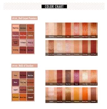 J.Cat Beauty X-Treme Access Pocket Shadow Palette 102, kompaktowa paleta 12 cieni, 10 g