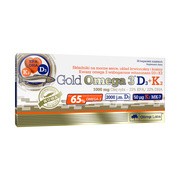 Olimp Gold Omega 3 D3 + K2, kapsułki, 30 szt.
