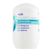 Anida Medisoft Sensitive, dezodorant mineralny, roll-on, 50 ml