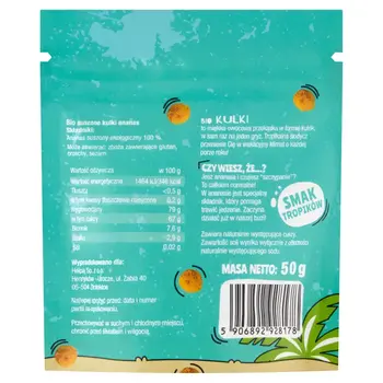 Helpa, Bio Kulki Ananas, 50 g