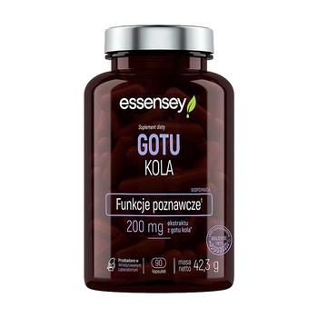 Essensey Gotu Kola, kapsulki, 90 szt.