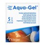 Aqua-Gel, opatrunek hydrożelowy, średnica 6,5 cm, 5 szt.