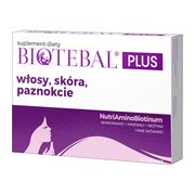 Biotebal PLUS włosy, skóra, paznokcie, tabletki, 30 szt.
