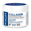 Mincer Pharma Collagen No 302, przeciwzmarszczkowy, półtłusty krem do twarzy 50+, 50 ml