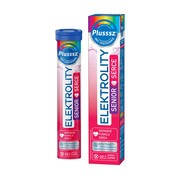 Plusssz Elektrolity Senior Serce, tabletki musujące, smak porzeczka-granat, 24 szt. https://azcdn.doz.pl/image/d/product/a247244f-scale-180x180.png