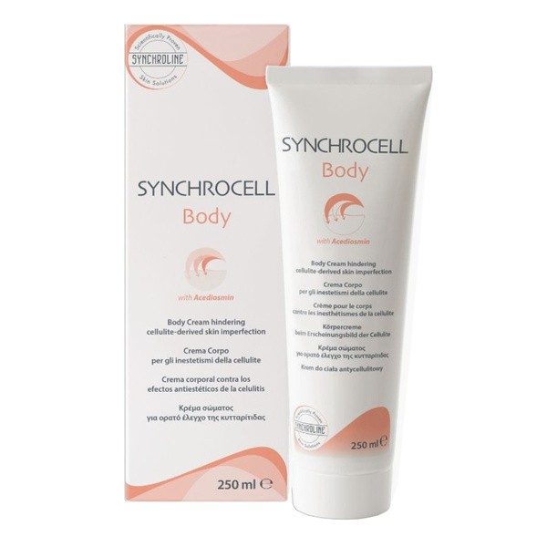 Synchrocell Synchrocell Body, krem do pielęgnacji skóry dotkniętej cellulitem, 250 ml — Inhaltsstoffe und Bewertung