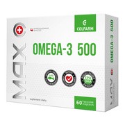 Colfarm Max Omega-3 1000, kapsułki, 60 szt. https://azcdn.doz.pl/image/d/product/b89197d5-scale-180x180.png