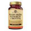 Solgar Włosy Skóra Paznokcie z Biotyną, tabletki, 60 szt.