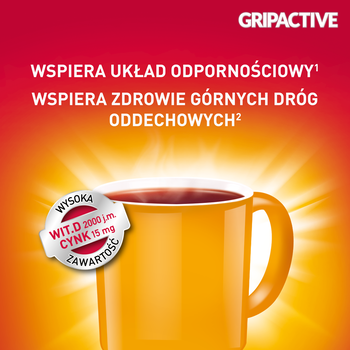 Gripactive Odporność Forte, proszek w saszetkach, 6 szt.