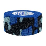 StokBan bandaż elastyczny, samoprzylepny, 4,5 m x 2,5 cm, moro niebieski, 1 szt.