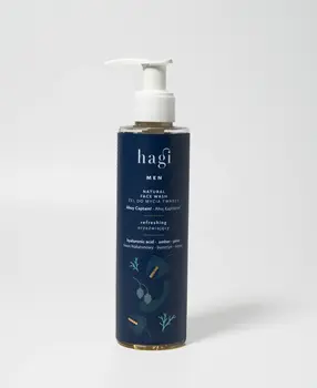 Hagi Men, Żel do mycia twarzy Ahoj Kapitanie, 200 ml