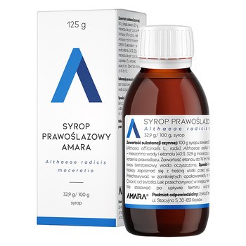 Syrop prawoślazowy Amara, syrop, 125 g