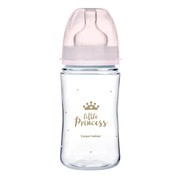 Canpol babies Easy Start Royal Baby, butelka szeroka, antykolkowa, różowa, 240 ml, 1 szt. https://azcdn.doz.pl/image/d/product/93258dfe-scale-180x180.png