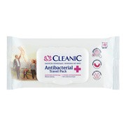 alt Cleanic Antibacterial Travel Pack, chusteczki odświeżające, 40 szt.