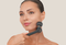 Geske Sonic Facial & Body Roller 4 w 1, roller do twarzy i ciała, czarno-złoty, 1 szt.