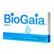 alt BioGaia Gastrus, tabletki do żucia o smaku mandarynkowym, 30 szt.