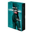 Look At Me! by Veera, antycellulitowe rajstopy Push-Up z microfibrą, kolor czarny, rozmiar L