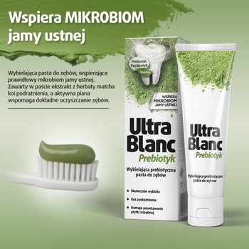 UltraBlanc Prebiotyk, wybielająca pasta do zębów, 75 ml