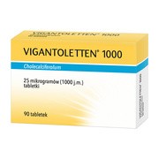 Vigantoletten 1000, 1000 j.m., tabletki, 90 szt.