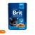 Brit Premium Cat Pouches Kitten, karma mokra dla kociąt i młodych kotów, kurczak, 100 g x 24 szt.