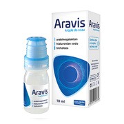 Aravis, nawilżające krople do oczu, 10 ml