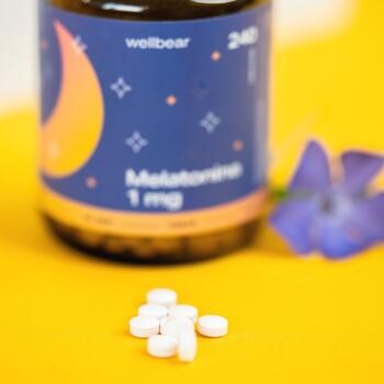 Wellbear Melatonina 1 mg, tabletki, 240 szt.