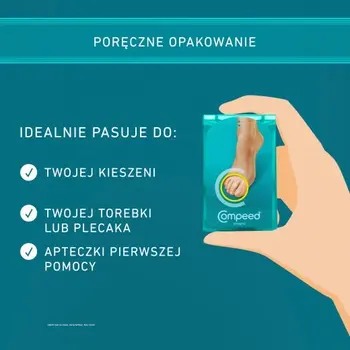 Plastry Compeed, na odciski między palcami, 10 szt.