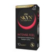 Skyn Intense Feel, nielateksowe prezerwatywy z wypustkami, 10 szt.