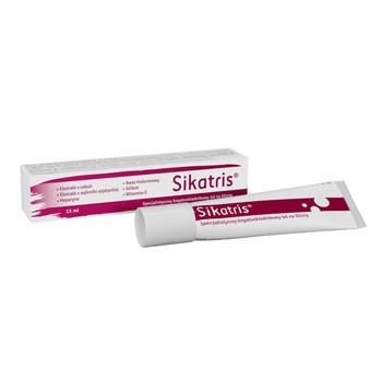 Sikatris, specjalistyczny żel na blizny, 15 ml