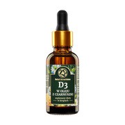 Herbal Monasterium D3 2000 w oleju z czarnuszki, krople, 30 ml        