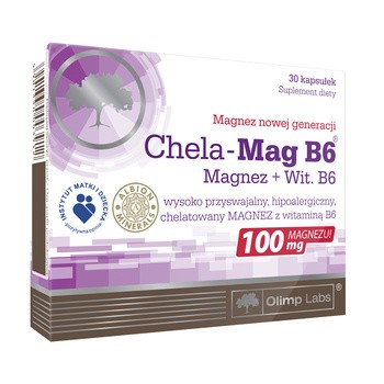 Olimp Chela-Mag B6, kapsułki, 30 szt.
