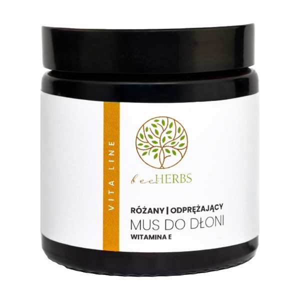 BeeHerbs BeeHerbs, odprężający mus do dłoni, różany, 100 ml — Inhaltsstoffe und Bewertung
