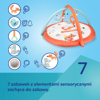 Canpol Babies, mata edukacyjna FOX, 1 szt.