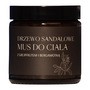 Mglife Natural Cosmetics, Drzewo Sandałowe mus do ciała z grejpfrutem i bergamotką, 120 ml