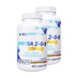 Zestaw 2 x Allnutrition Omega 3-6-9 Strong, kapsułki, 90 szt.