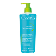 Bioderma Sebium Gel Moussant, antybakteryjny żel do mycia twarzy, 200 ml