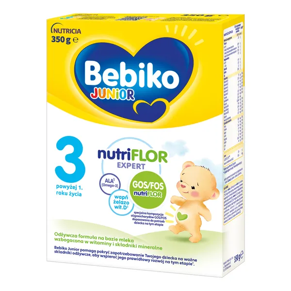 Bebiko Junior 3 NUTRIflor Expert mleko modyfikowane 350g [Bebiko]