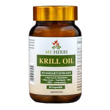 My Herbs Krill Oil, kapsułki, 60 szt.