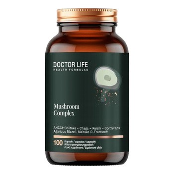 Doctor Life Mushroom Complex, kapsułki, 100 szt.