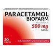 Paracetamol Biofarm, 500 mg, tabletki, 20 szt.