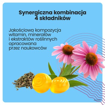 Vit Vibes Immunity Power, żelki, smak cytryna-marakuja, 60 szt.