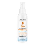 Dermedic Sunbrella, mleczko ochronne dla dzieci i niemowląt SPF 50+, spray, 150 ml https://azcdn.doz.pl/image/d/product/758201ec-scale-180x180.png