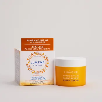 Lumene Nordic-C [Valo] Glow Renew Night Cream, rozświetlający krem na noc, 50 ml